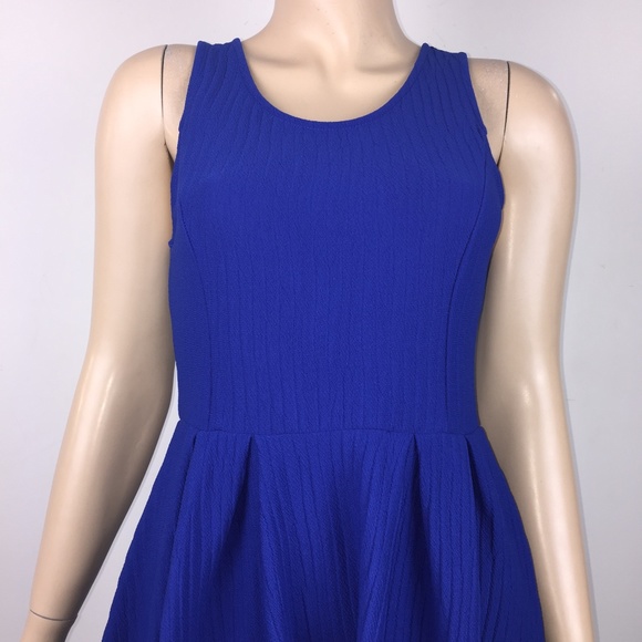Lush Womens S Blue Dress Sleeveless - Picture 2 of 8